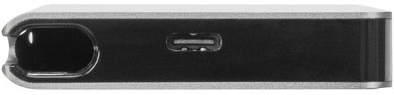 Targus hub USB-C - 3x USB, HDMI, SD/MicroSD, 4Kx2K@30Hz, stříbrná