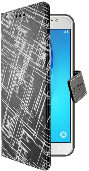 FIXED Opus pouzdro typu kniha pro Samsung Galaxy J5 (2016), motiv White Stripes_2131935662