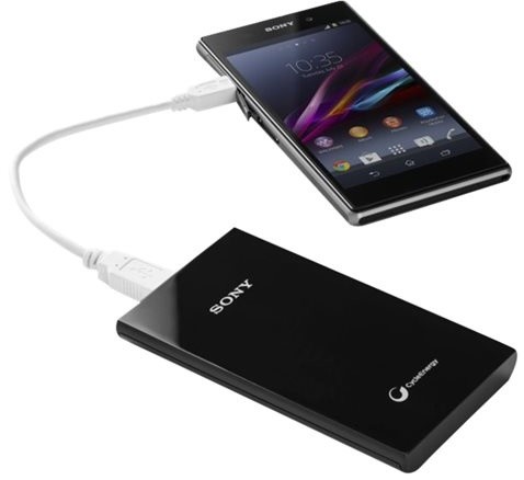 Sony CP-V5 přenosný zdroj USB, 5000mAh, černá_2139486921