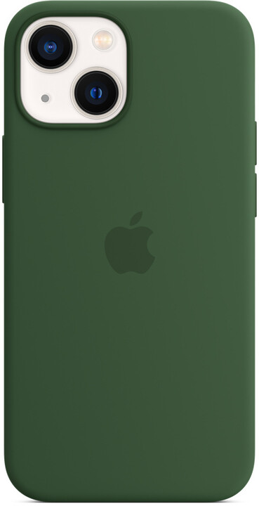 Apple silikonový kryt s MagSafe pro iPhone 13 mini, jetelově zelená_392510792