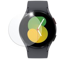 FIXED ochranné sklo pro Samsung Galaxy Watch5 40mm, Galaxy Watch4 40mm, 2ks v balení, černá FIXGW-1002