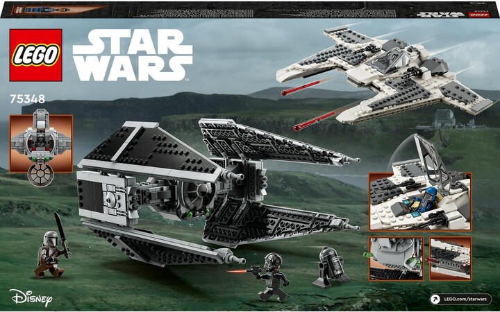 LEGO® Star Wars™ 75348 Mandalorianská stíhačka třídy Fang proti TIE Interceptoru_646358268