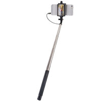 Forever MP-410 selfie tyč s ovládacím tlačítkem a zrcátkem, černá_227350626