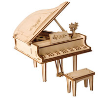 Stavebnice RoboTime - Velké piano, dřevěná TG402