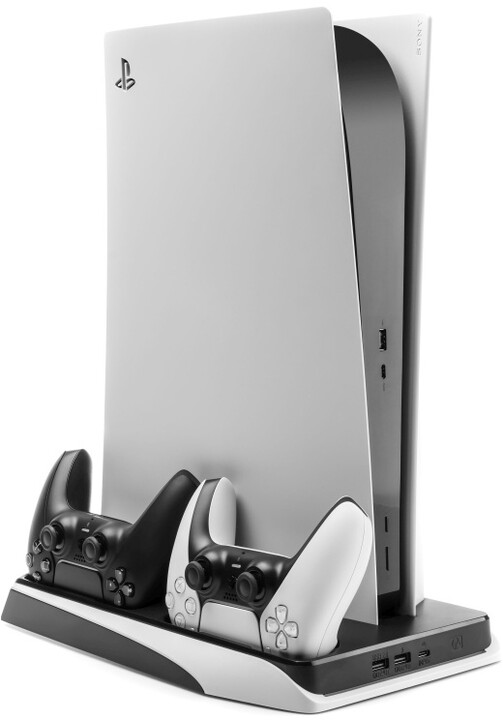 FIXED multifunkční stanice pro PlayStation 5 s chlazením a nabíjením pro dva ovladače DualSense,_1711755430
