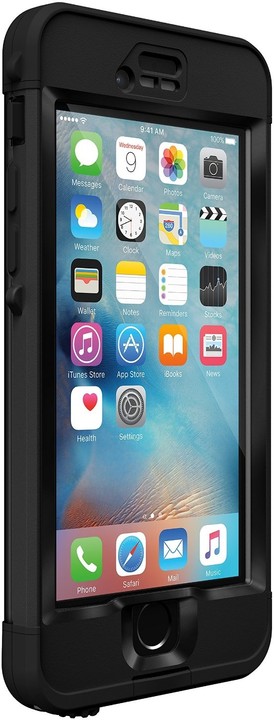 LifeProof Nüüd pouzdro pro iPhone 6s, odolné, černá_390340006