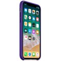 Apple silikonový kryt na iPhone X, tmavě fialová_1955095670