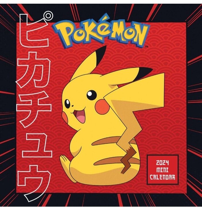 Kalendář 2024 Pokémon - Mini, nástěnný_518806507