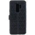 BMW Hexagon Leather Book Case Black pro Samsung G965 Galaxy S9 Plus_110396261