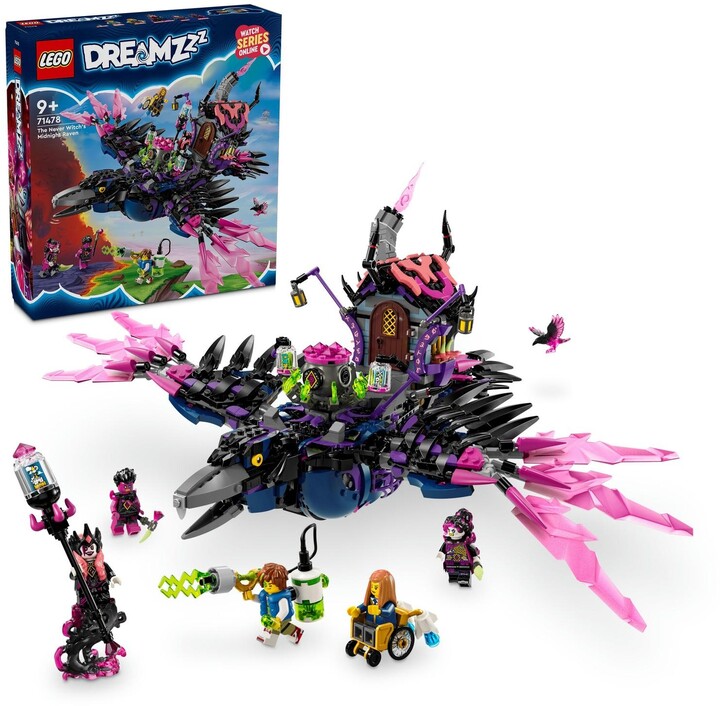 LEGO® DREAMZzz™ 71478 Nikdyčarodějnice a její Půlnoční krkavec_1651256285