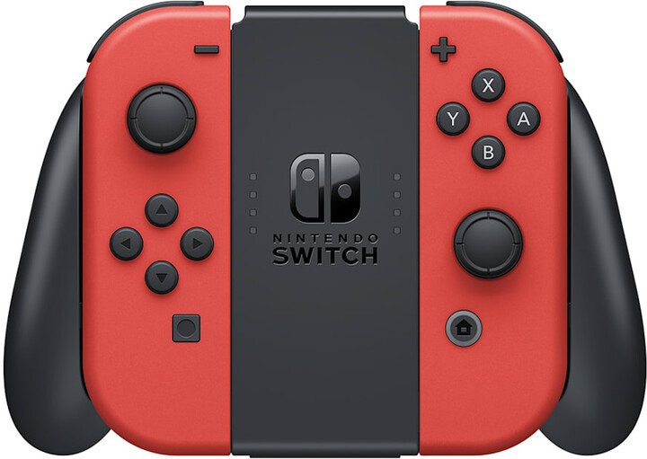 Nintendo Switch – OLED Model - Mario Red Edition, červená_1283352954