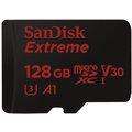 SanDisk Micro SDXC Extreme 128GB A1 UHS-I U3 (100 MB/s čtení a 90 MB/s zápis) + SD adaptér_1359244937