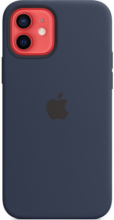 Apple silikonový kryt s MagSafe pro iPhone 12/12 Pro, tmavě modrá_841183169