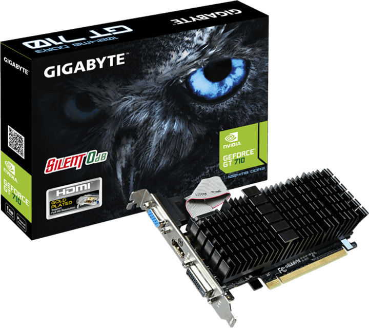 GIGABYTE GT 710 GV-N710SL-1GL, 1GB GDDR3_1360175165