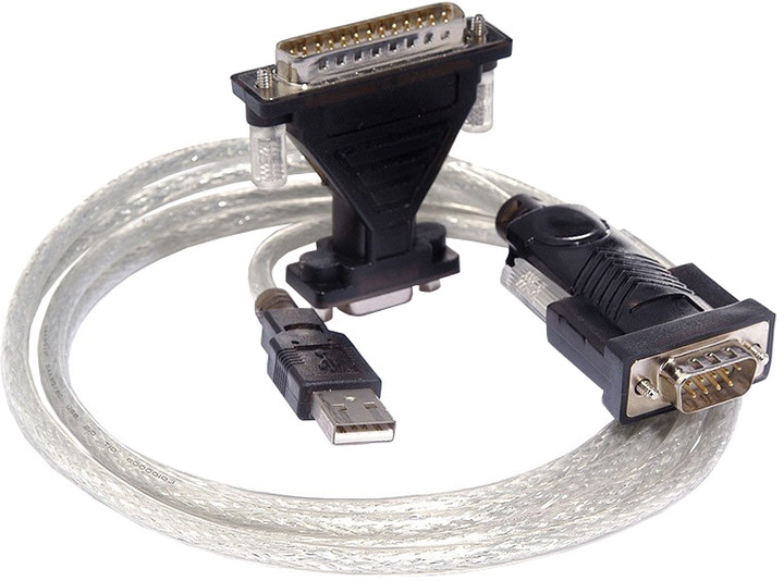 PremiumCord převodník USB2.0 na RS232 s kabelem_161961170