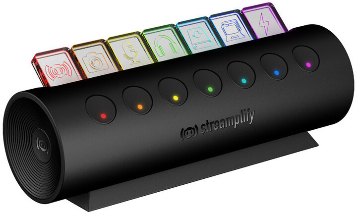 Streamplify Hub Ctrl 7, USB Hub, 7x USB 3.0, RGB LED_1920342798