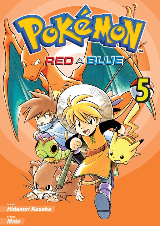 Komiks Pokémon - Red and Blue, 5.díl, manga_1049144399