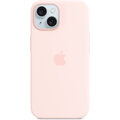 Apple Silikonový kryt s MagSafe pro iPhone 15, světle růžová_857249228