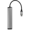 EPICO Hub Slim s rozhraním USB-C pro notebooky a tablety - stříbrná
