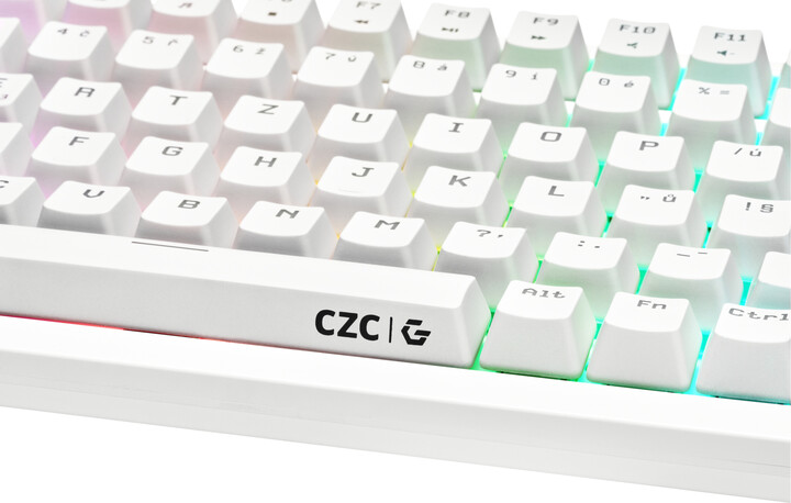 CZC.Gaming Reaper, TTC Red, herní klávesnice, bílá_810016412