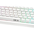 CZC.Gaming Reaper, TTC Red, herní klávesnice, bílá_810016412