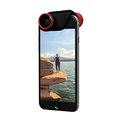 Olloclip 4in1+2 clear cases, red/black - i6/i6+_656344974