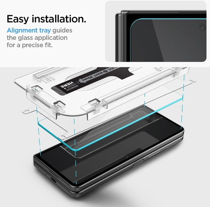 Spigen ochranné sklo tR EZ Fit Cover pro Samsung Galaxy Z Fold5, 2ks_595580325