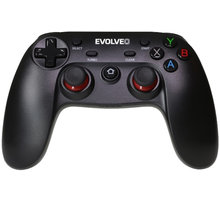 Evolveo Fighter F1, bezdrátový gamepad pro PC, PlayStation 3, Android box/smartphone Poukaz 200 Kč na nákup na Mall.cz