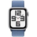 Apple Watch SE 2023, 40mm, Silver, Winter Blue Sport Loop_1341140220