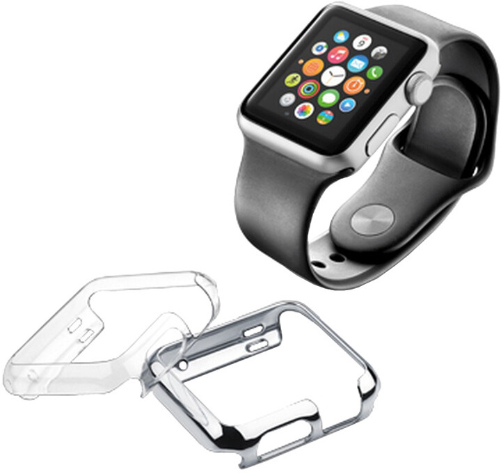 CellularLine Invisible ochranný kryt pro Apple Watch 42mm, 2ks_1689039850