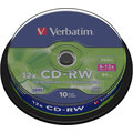 Verbatim CDRW 12x 80min/700MB, 10ks, spindle