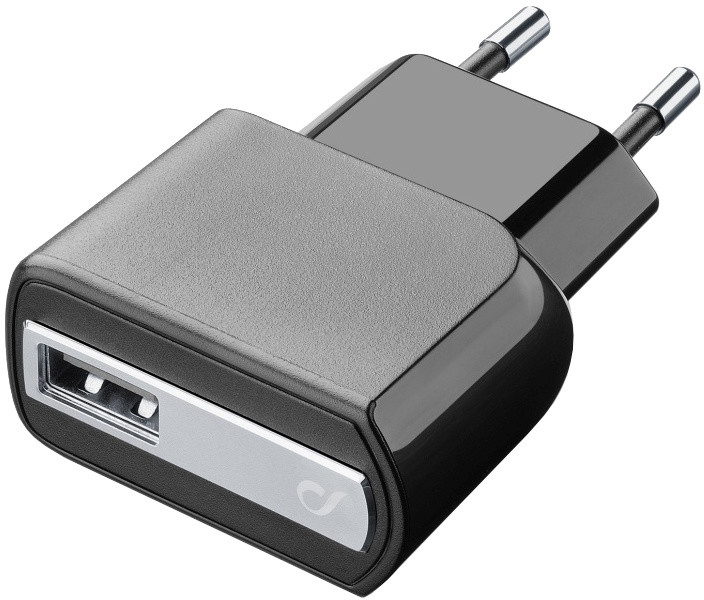 CellularLine nabíječka s USB výstupem, 2A/10W, černá_1801380728