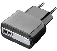 CellularLine nabíječka s USB výstupem, 2A/10W, černá_1801380728
