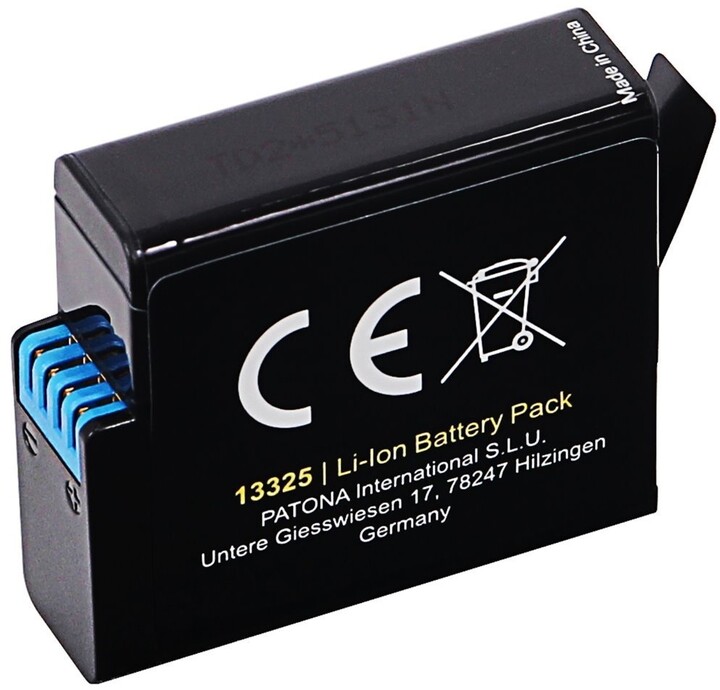 PATONA baterie pro GoPro Hero 5/6/7/8 1250mAh Li-Ion Protect_2131227183