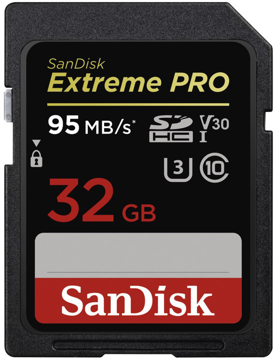 SanDisk SDHC Extreme Pro 32GB 95MB/s UHS-I U3 V30_1984768069