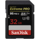 SanDisk SDHC Extreme Pro 32GB 95MB/s UHS-I U3 V30 Poukaz 200 Kč na nákup na Mall.cz