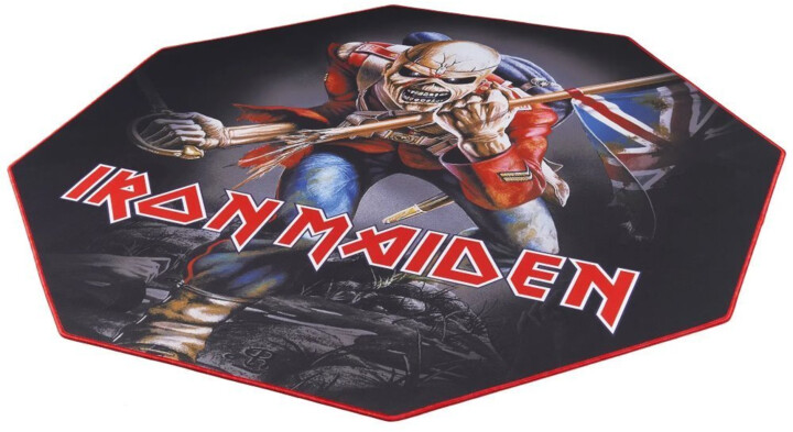 SUBSONIC Iron Maiden Gaming Floor Mat, černá_1771954469