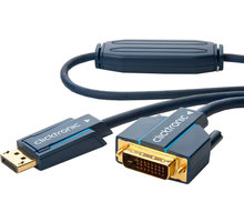 ClickTronic HQ OFC kabel DisplayPort - DVI, zlacené konektory, M/M, 2m_1615832944