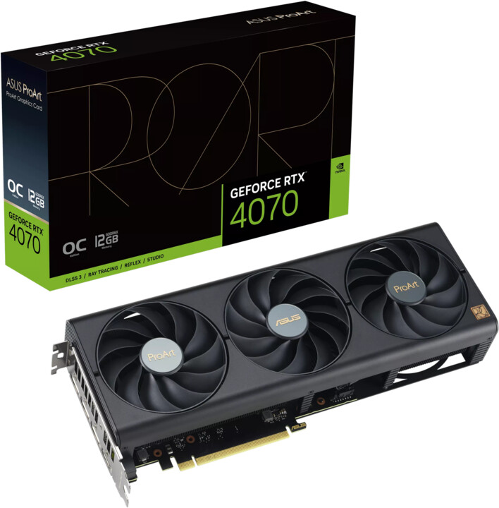 ASUS ProArt GeForce RTX 4070 OC edition, 12GB GDDR6X_1849169738