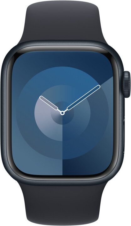 Apple Watch Series 9, 41mm, Midnight, Midnight Sport Band - S/M_1334791098