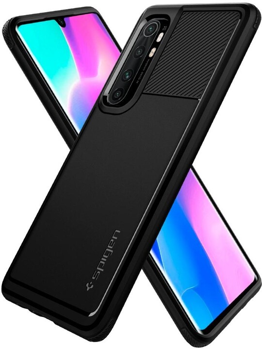 Spigen ochranný kryt Rugged Armor pro Mi Note 10 Lite, černá_337769340