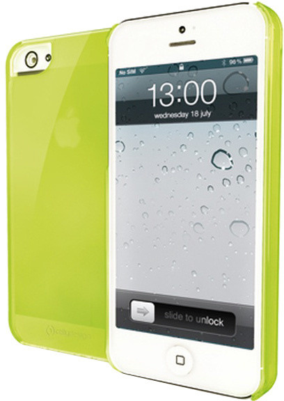 CELLY Gelskin TPU pouzdro pro Apple iPhone 5/5S/SE, zelená_535699537
