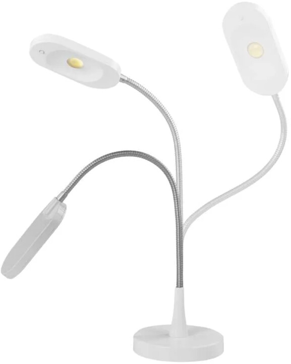 Emos LED stolní lampa white &amp; home, bílá_2011193873