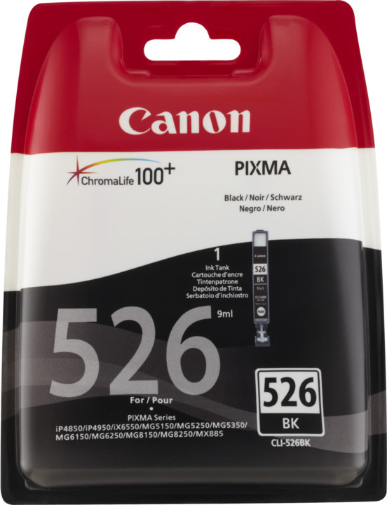 Canon CLI-526BK, černá_26036525