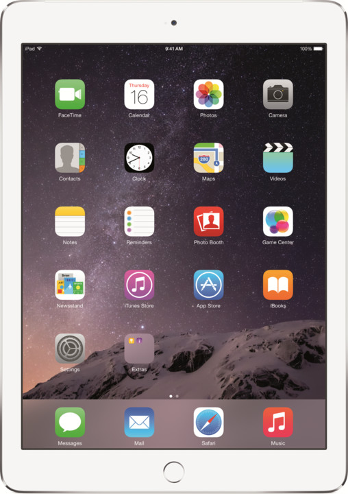APPLE iPad Air 2, 64GB, Wi-Fi, 3G, stříbrná_1048393108
