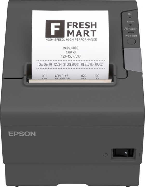Epson TM-T88V, pokladní tiskárna, BT, iOS, tmavá_395263453