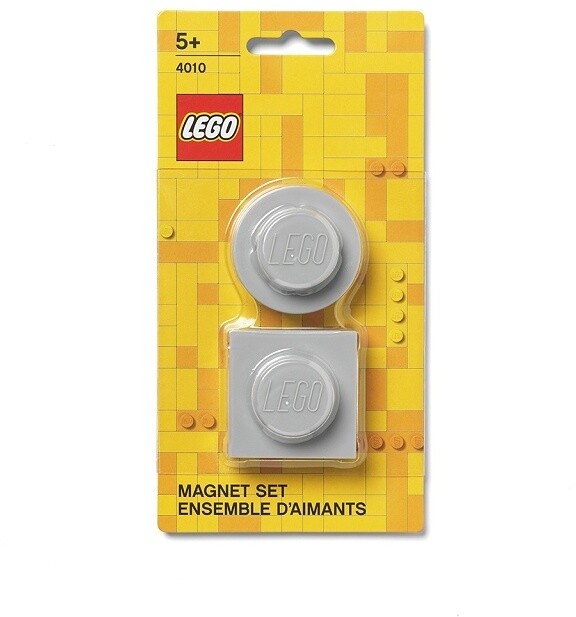 Magnety LEGO, set 2ks, šedá