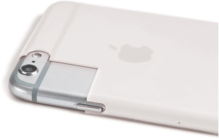CELLY pouzdro Frost pro Apple iPhone 6 Plus/6S Plus, TPU, 0,29mm - bílá_1506005136
