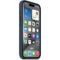 Apple Silikonový kryt s MagSafe pro iPhone 15 Pro, bouřkově modrá_961197605