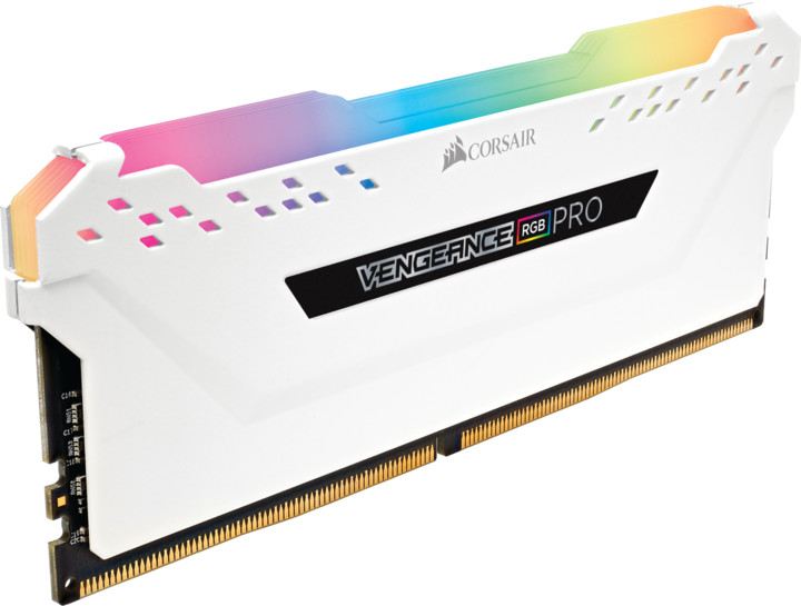 Corsair Vengeance RGB PRO 32GB (4x8GB) DDR4 3200, bílá_1882295606